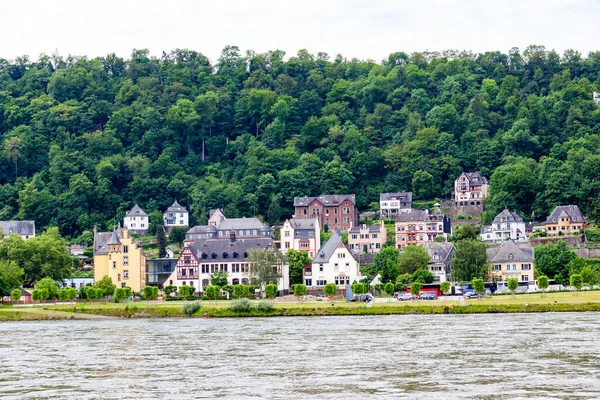 Sehenswürdigkeiten Entlang Des Rheins Kulturell Und Historisch Einer Der Großen — Stockfoto