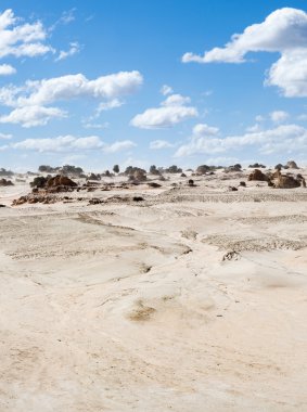 manzaralarıyla Lake Mungo Avustralya yabancı