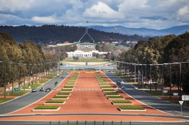 view of canberra clipart