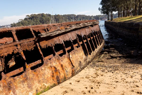 Sydney shipwreck in harbour — Stock Image Sydney shipwreck in harbour Royalty Free Stock Photos