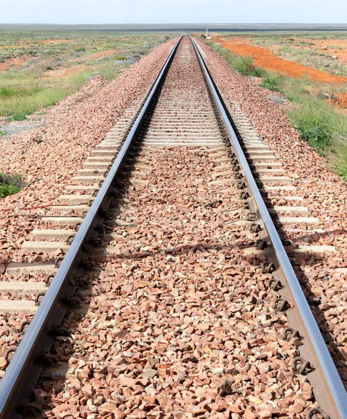 Железнодорожная трасса Австралии — стоковое фото