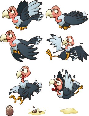 Vulture sprites clipart