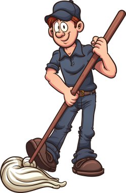 karikatür hizmetli