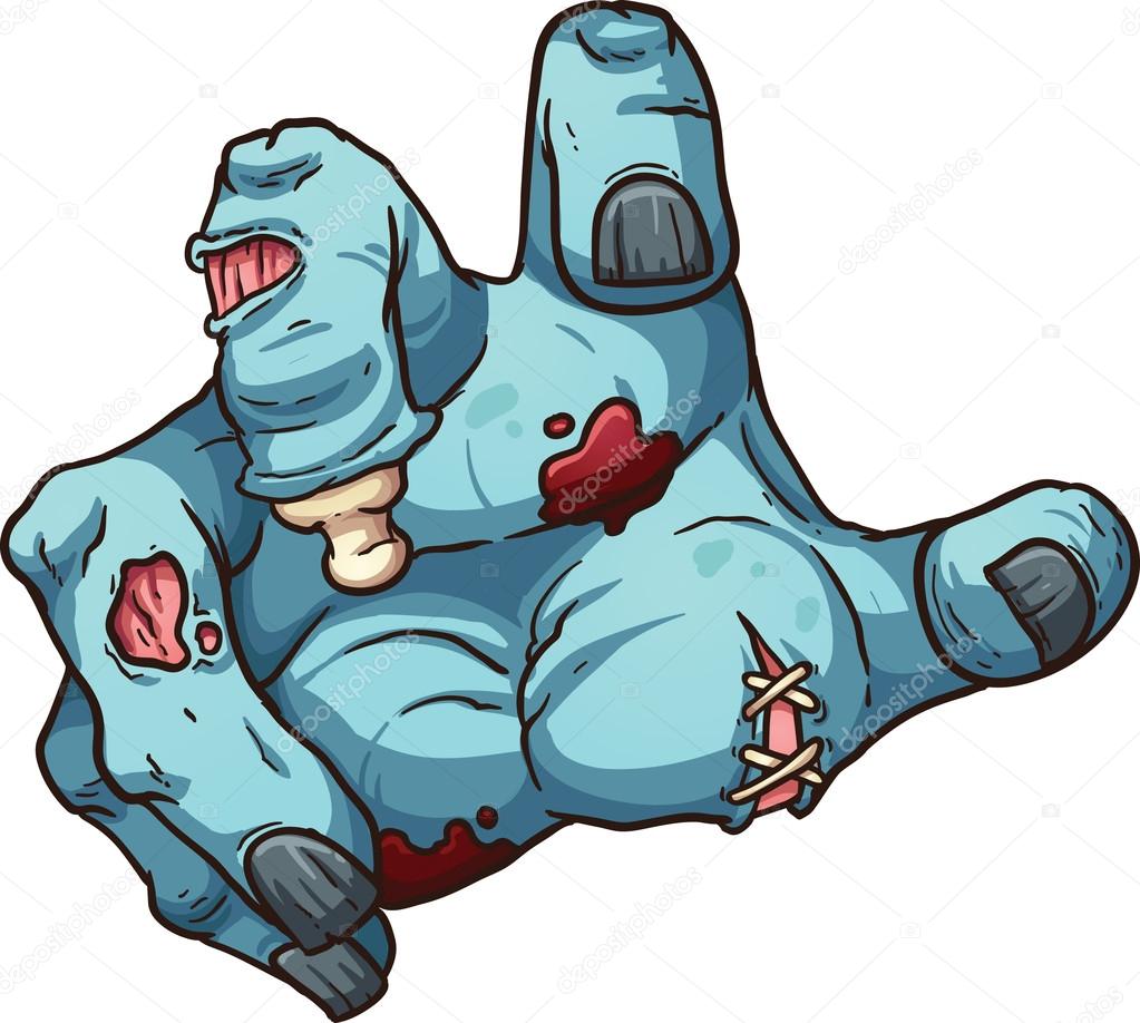 Zombie hand Stock Vector Image by ©memoangeles 60355841