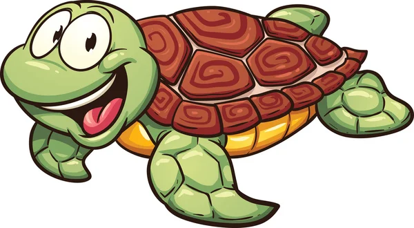 Tortue de mer — Image vectorielle