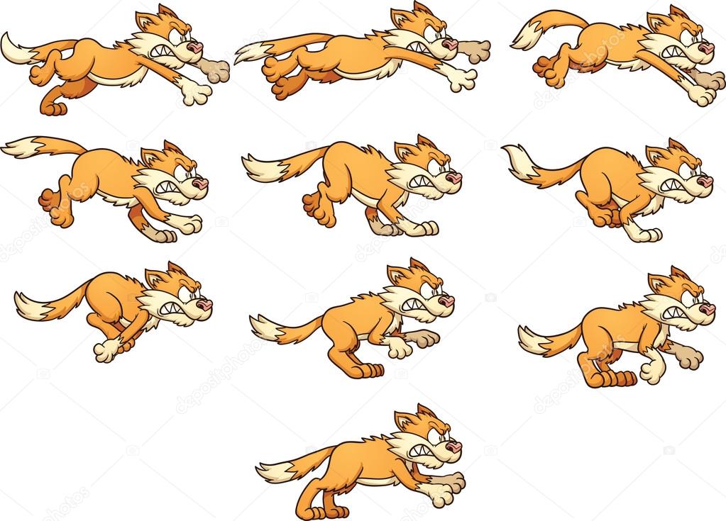 Cat run cycle Stock Vector Image by ©memoangeles #71832583 Cat run cycle Stock Vector Image by ©memoangeles #71832583