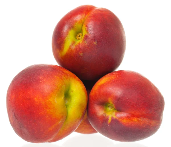 Fresh ripe nectarines — Stock Photo, Image