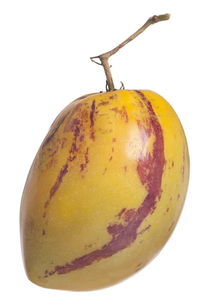 Sárga pepino gyümölcs — Stock Fotó