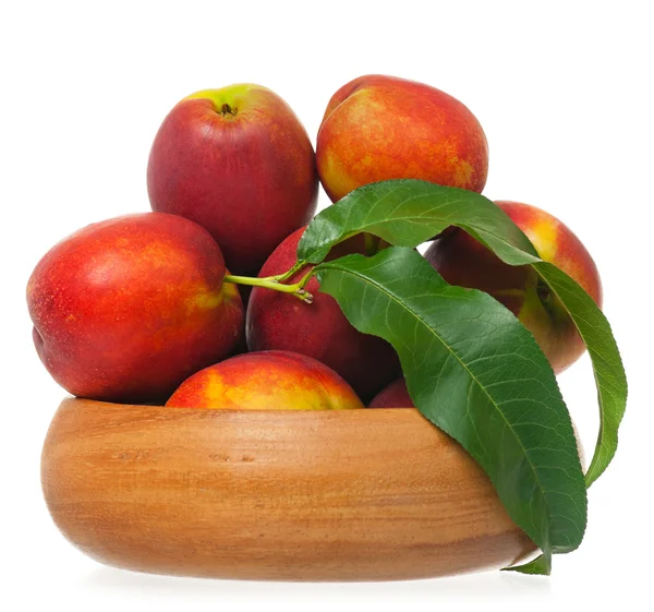 Verse smakelijke nectarines — Stockfoto