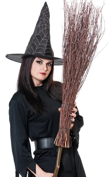 Young pretty witch — Stock Photo, Image