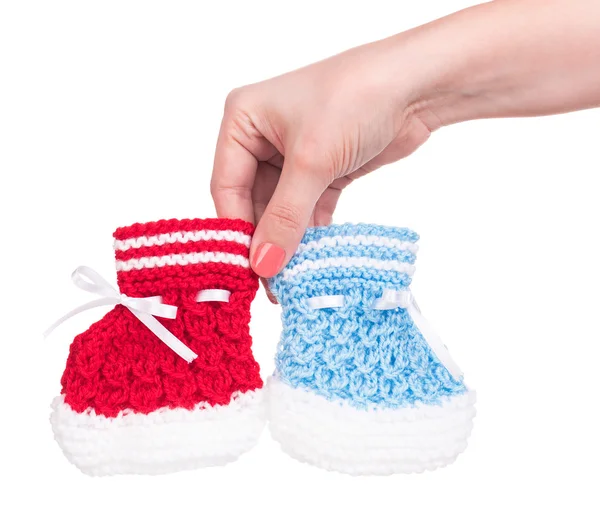 Cute little bootee — Stock Photo, Image