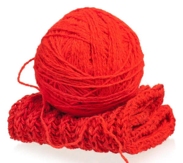 Bright woolen thread — Stock Photo, Image