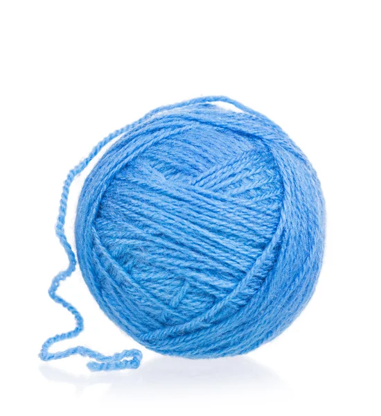 Bright blue threads — Stock Photo, Image