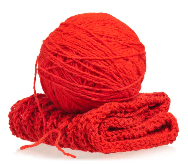 Bright woolen thread — Stock Photo, Image