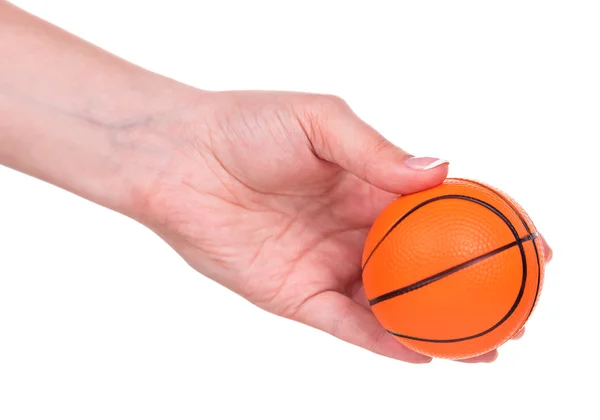 Bola mainan basket — Stok Foto