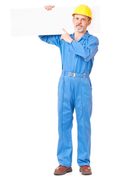 Serious adult worker — Stock Photo, Image