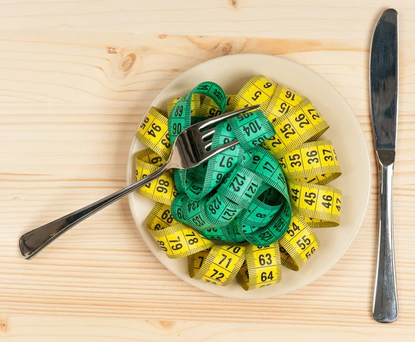 Colorful tape measures — Stock Photo, Image