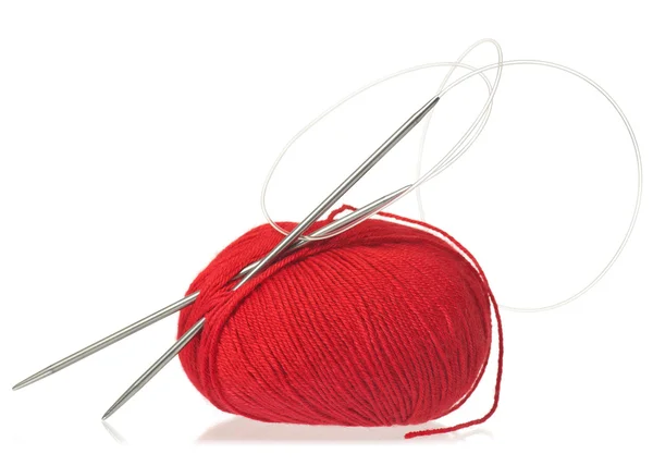 Bright yarn threads — Stock Photo, Image