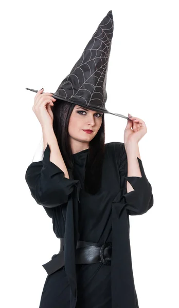 Young witch Royalty Free Stock Photos