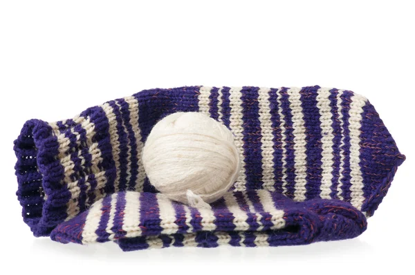 Knitting socks — Stock Photo, Image