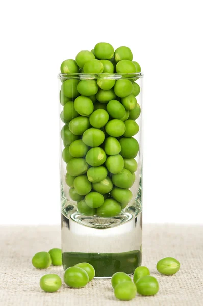 Groene erwten — Stockfoto