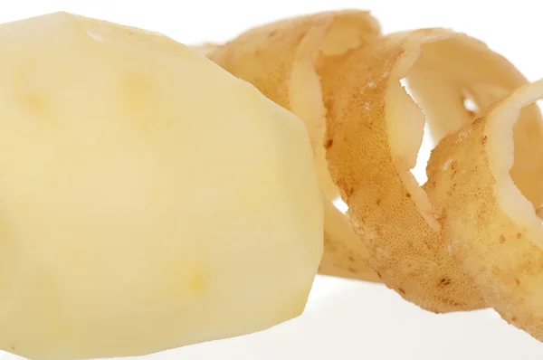 Peeled potato — Stock Photo, Image