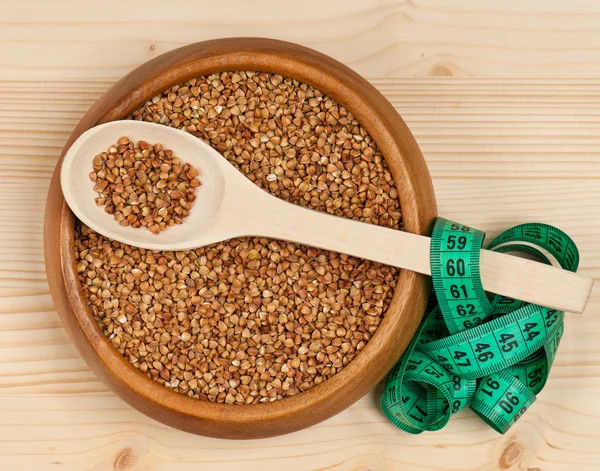 Raw buckwheat — Stock Photo, Image