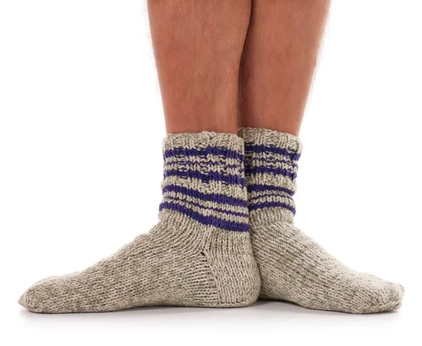 Knitted socks — Stock Photo, Image