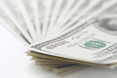 ABD para - yüz dolarlık banknot bir sürü bir sürü
