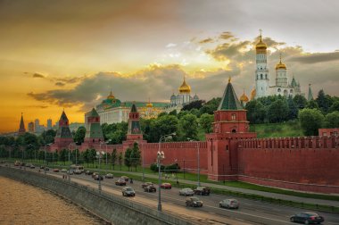 Moskova, Kremlin görünümü
