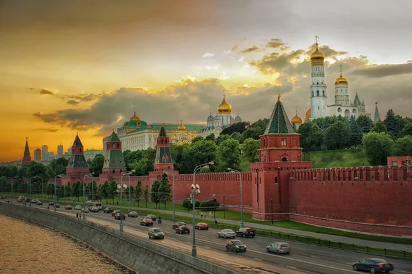 Moskou, de Kremlin-weergave — Stockfoto