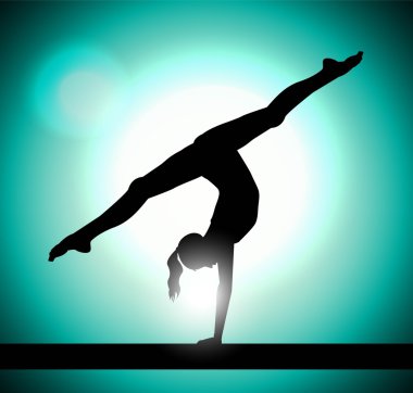 genç bir atlet çizimi