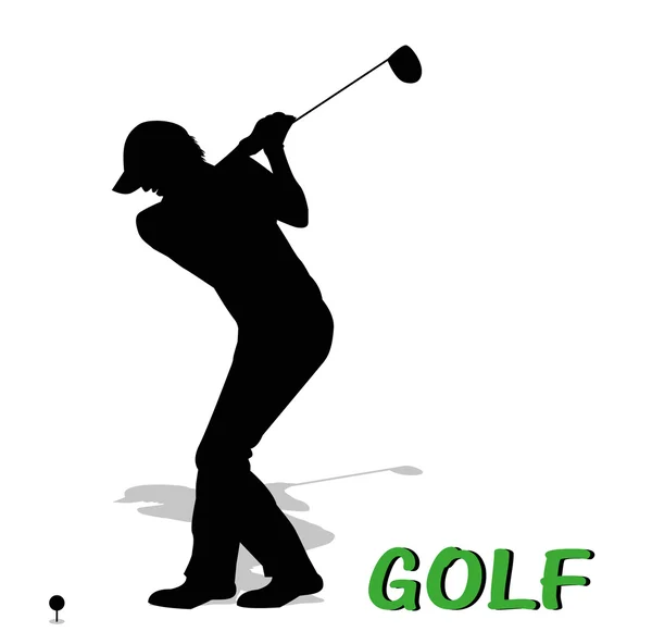 Golf — Vector de stock