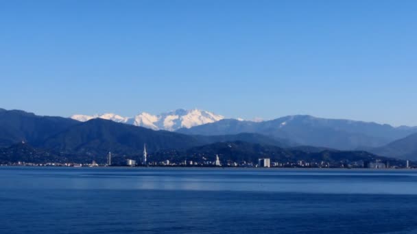 Batoumi - ville au bord de la mer — Video