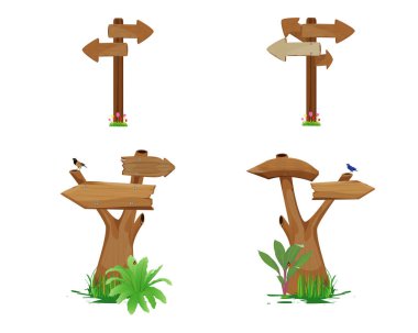 Tahta tabela, illüstrasyon, beyaz arkaplan üzerindeki vektör.