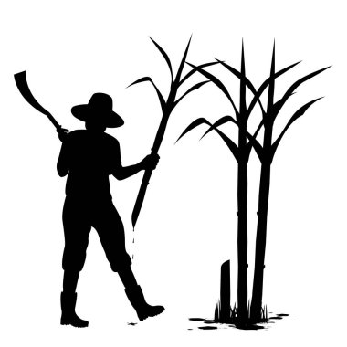 Çiftçilerin vektör çizimi