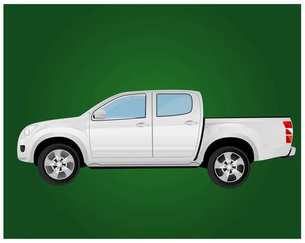 Зелений Автомобіль Значок Векторна Ілюстрація — стоковий вектор