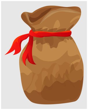 Bir çuval mantarın vektör çizimi