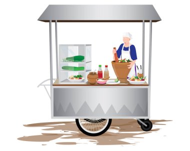 Bir kafede bir kadınla bir erkeğin resmi.