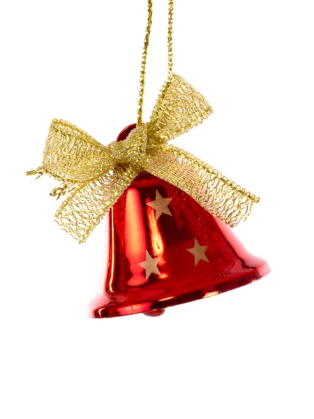 Red christmas bell — Stock Photo, Image