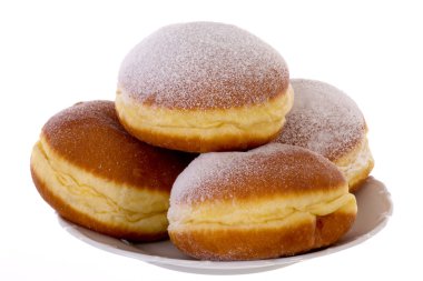 Krapfen Berliner Pfannkuchen Bismarck Donutları