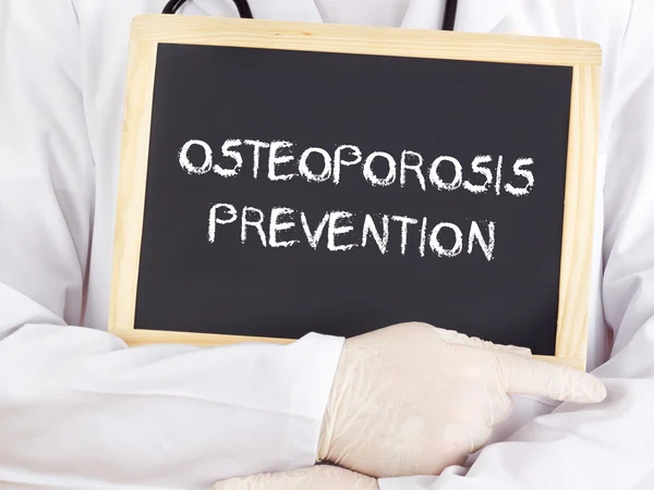 Doktor bilgileri gösterir: osteoporoz önleme