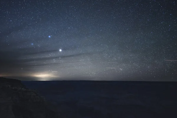 Nuit dans le grand canyon — Photo