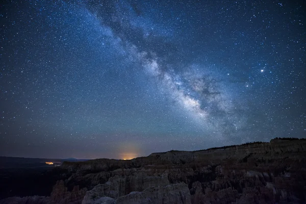 Attraverso il centro della Via Lattea — Foto Stock