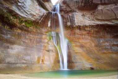 Lower Calf Creek waterfalls clipart