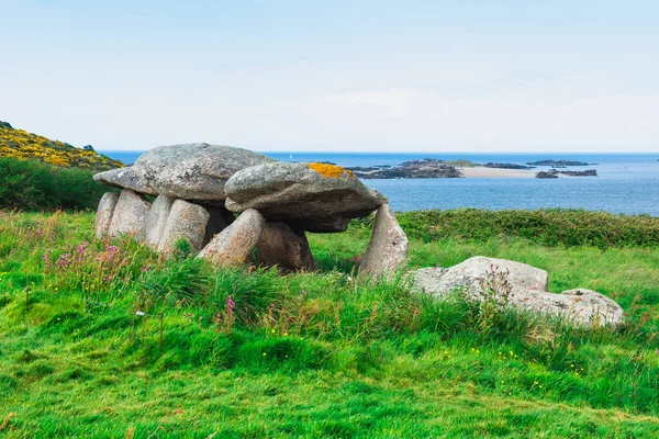 Dolmen Millau Island Treberden Brittany — Stock fotografie