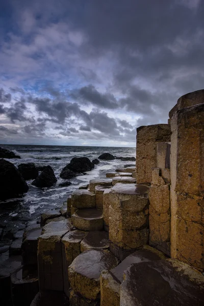 Giant 's Causewayn basalttinen elin — kuvapankkivalokuva