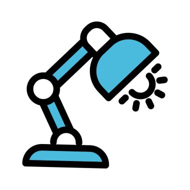 Kolayca düzenleyebilen ya da değiştirebilen ışık doldurma vektör simgesini incele