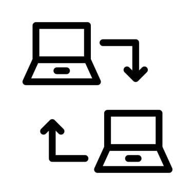Kolayca düzenleyebilen ve düzenleyebilen Ağ Satırı Biçimi vektör simgesi