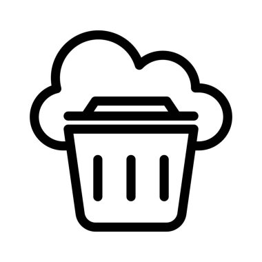 Basket Satır Biçimi vektör simgesi Kolayca değiştirilebilir veya düzenlenebilir